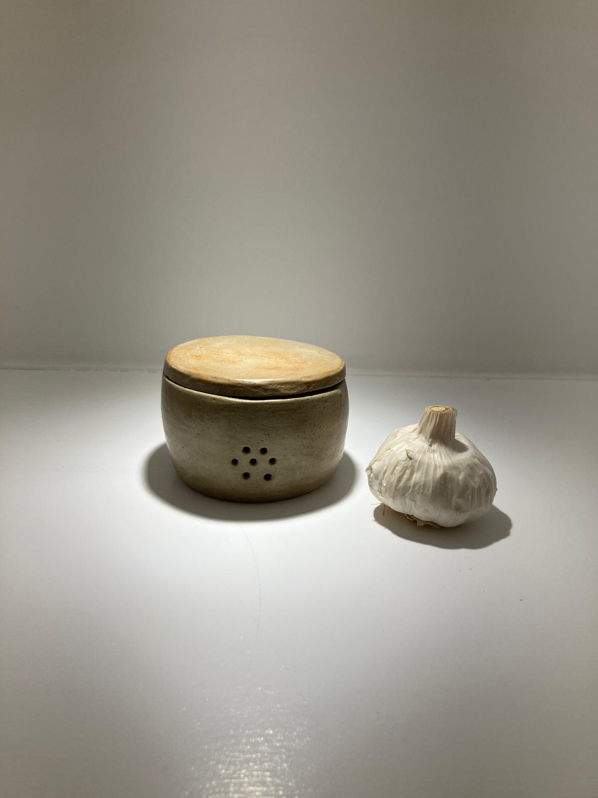Rustic Garlic Pot