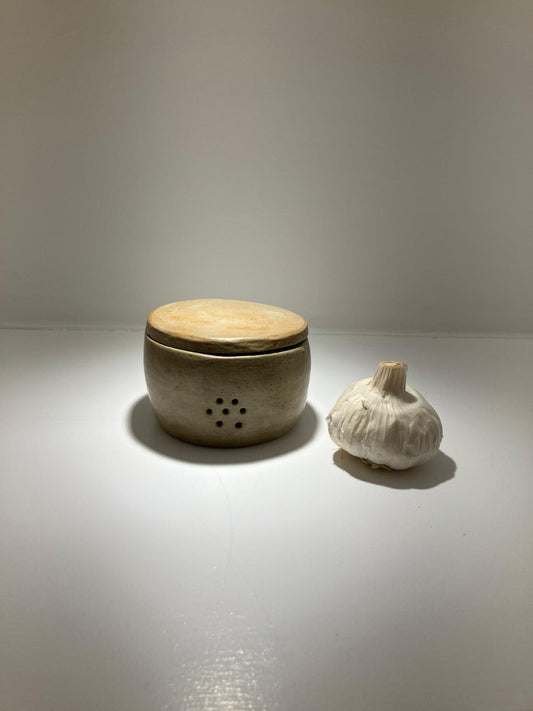 Rustic Garlic Pot